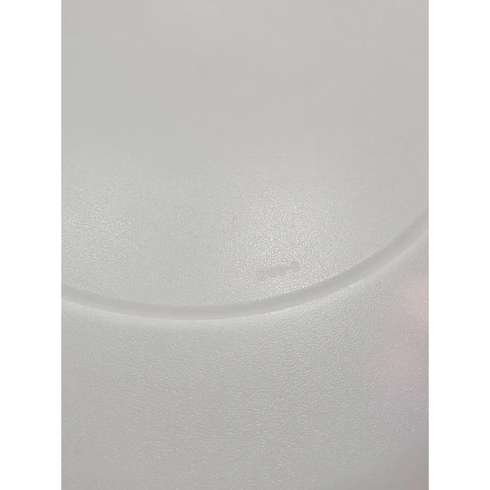 Vintage Tupperware 1708-6 Divided Veggie Dish Vegetable Tray Almond White w/ Lid